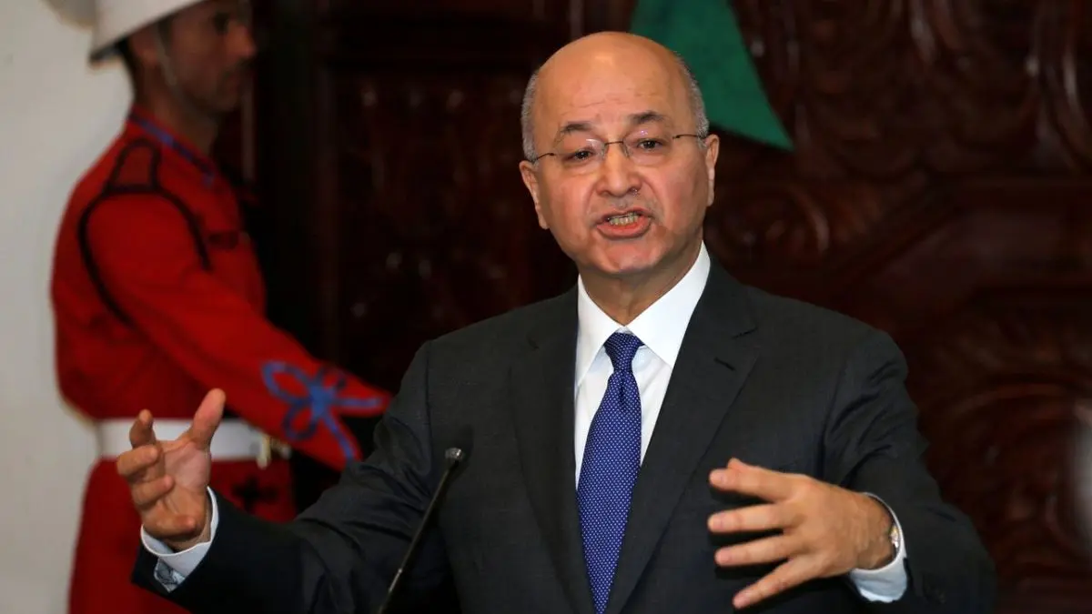 رئیس‌جمهور عراق بر مخالفت با انتقال داعشی‌ها به عراق تاکید کرد