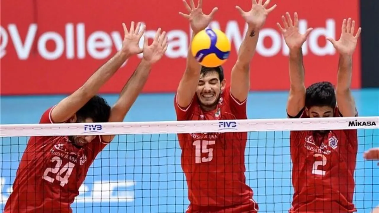 والیبال ایران همچنان در مکان هشتم جهان