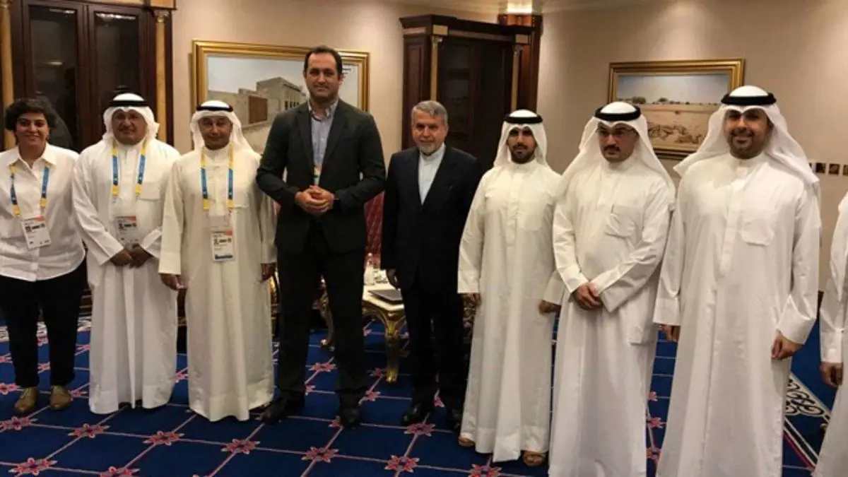 صالحی‌امیری با رئیس کمیته المپیک کویت دیدار کرد
