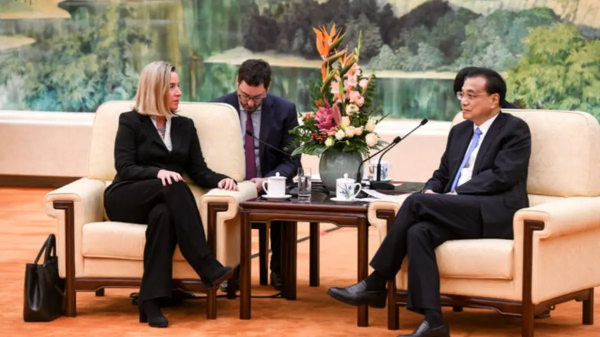 «موگرینی» و نخست‌وزیر چین درباره برجام رایزنی کردند