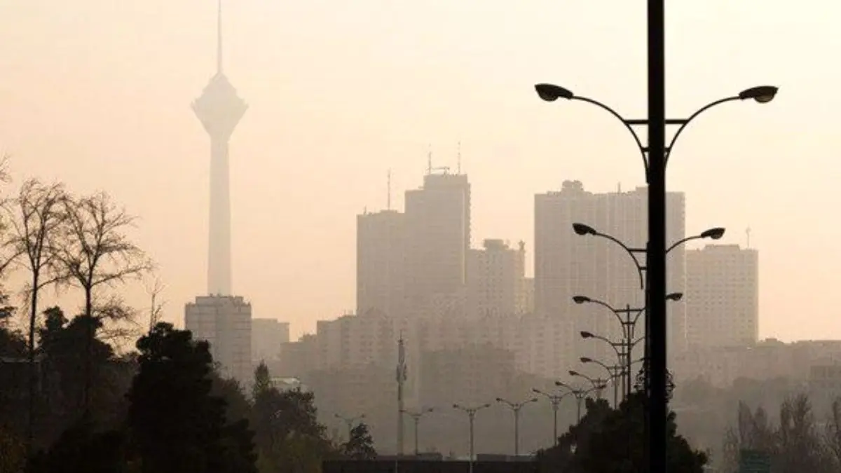 کاهش کیفیت هوای پایتخت علیرغم بارندگی