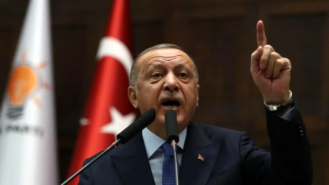 اردوغان: کردها از منطقه مورد توافق خارج شده‌اند
