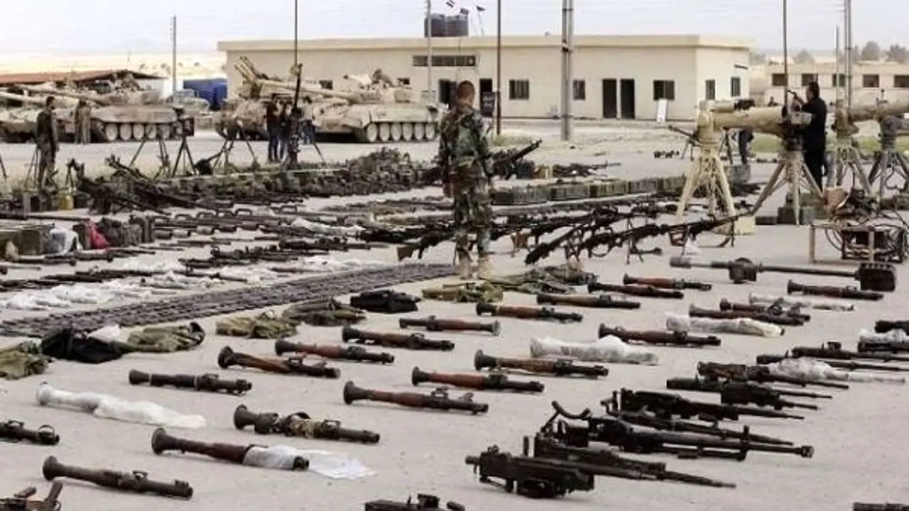 سلاح‌های ساخت رژیم صهیونیستی در مقر تروریست‌ها در سوریه کشف شد