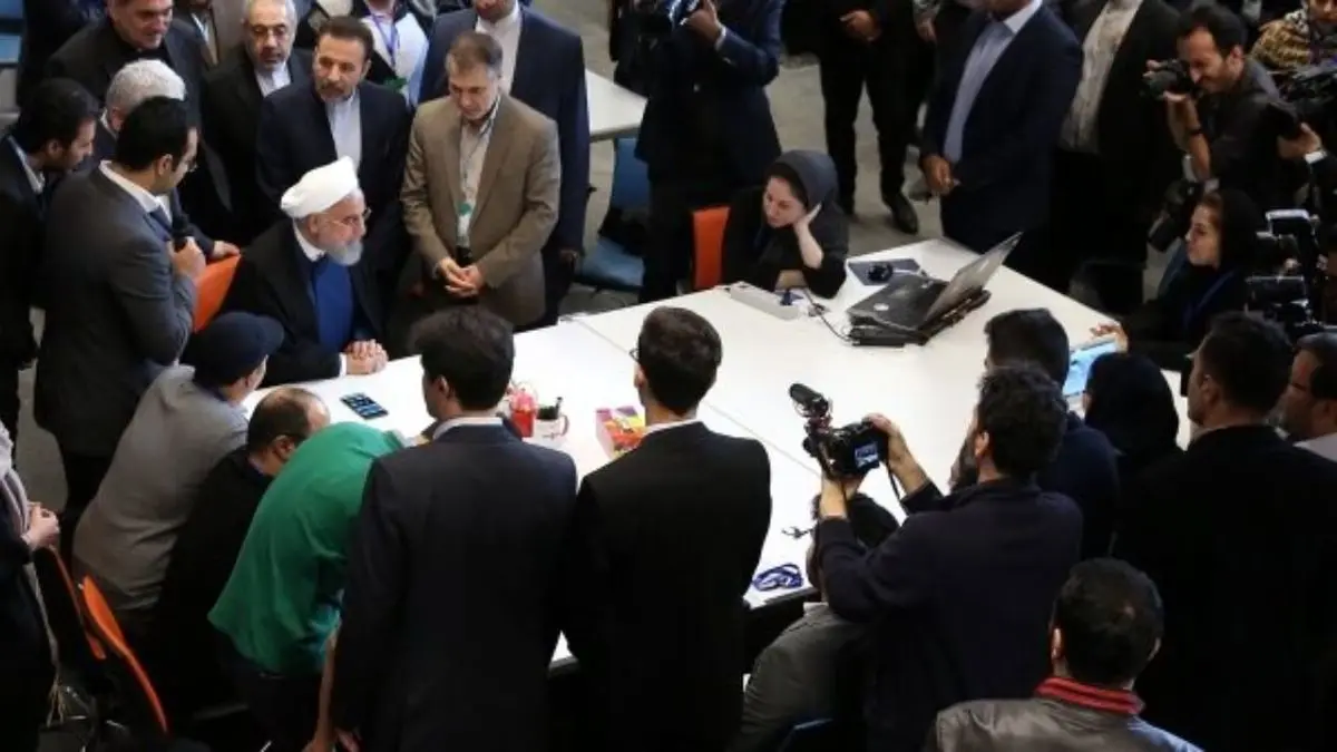 گفت‌وگوی صمیمی رئیس‌جمهوری با جوانان فعال استارتاپی