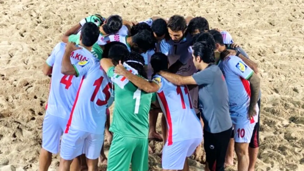 تیم ملی فوتبال ساحلی ایران برابر مکزیک به برتری رسید