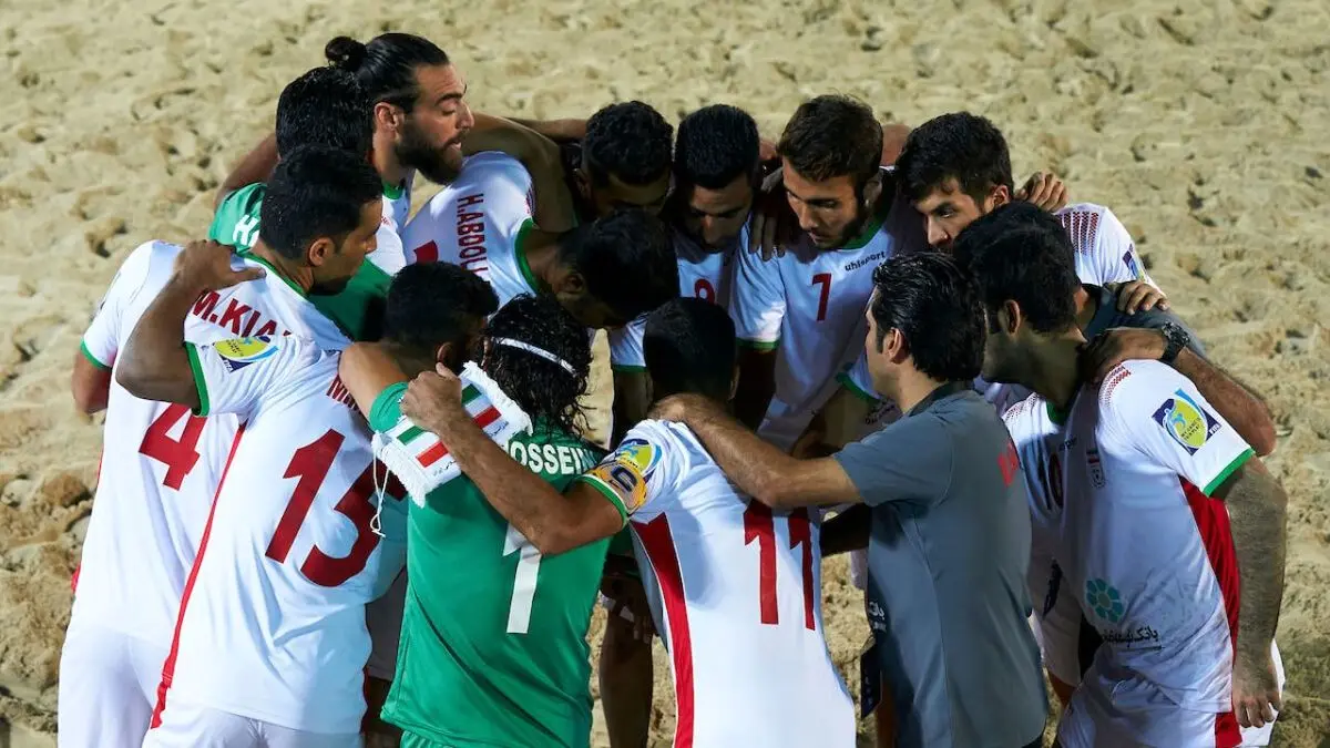 تیم فوتبال ساحلی ایران در امارات به مصاف مصر می‌رود