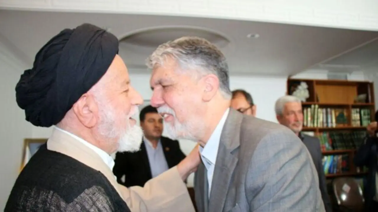 وزیر ارشاد اسلامی با آیت الله شاهچراغی دیدار کرد