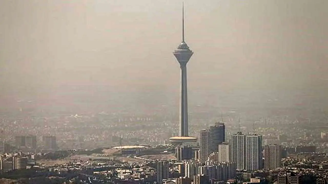 هوای شهر تهران برای گروه‌های حساس ناسالم است