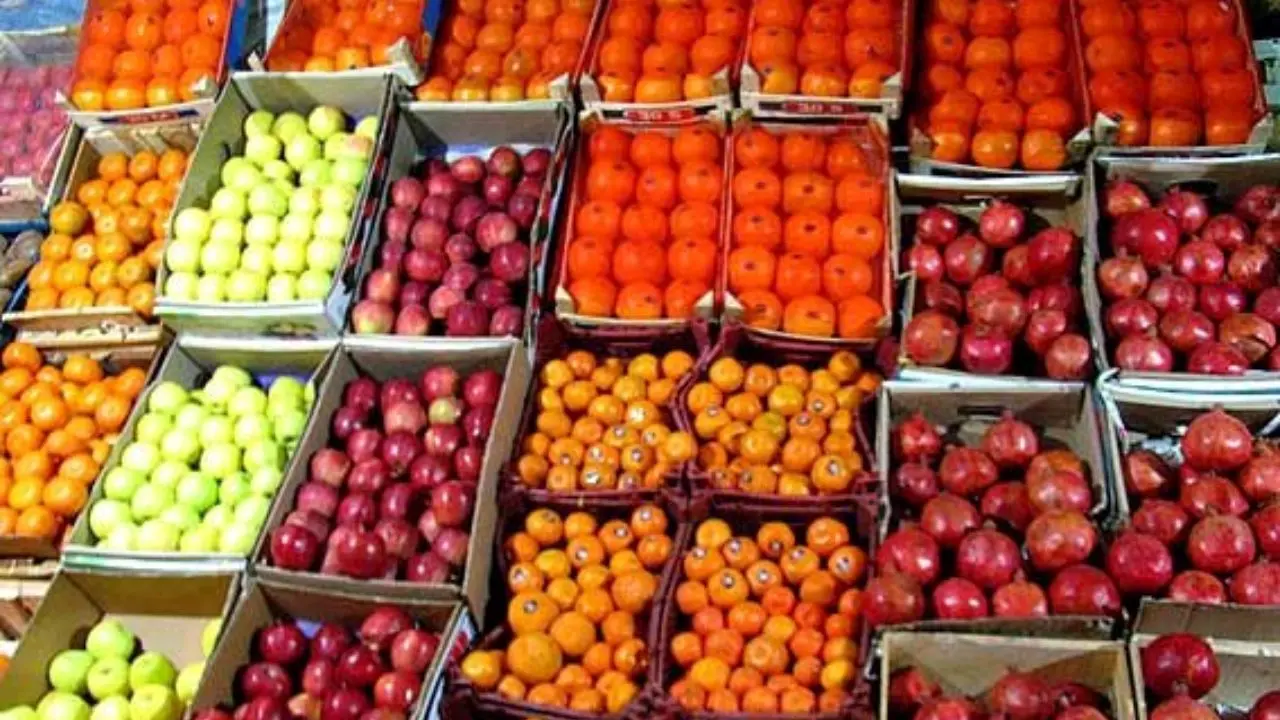 قیمت عمده فروشی 60 قلم میوه و صیفی در تهران + سند