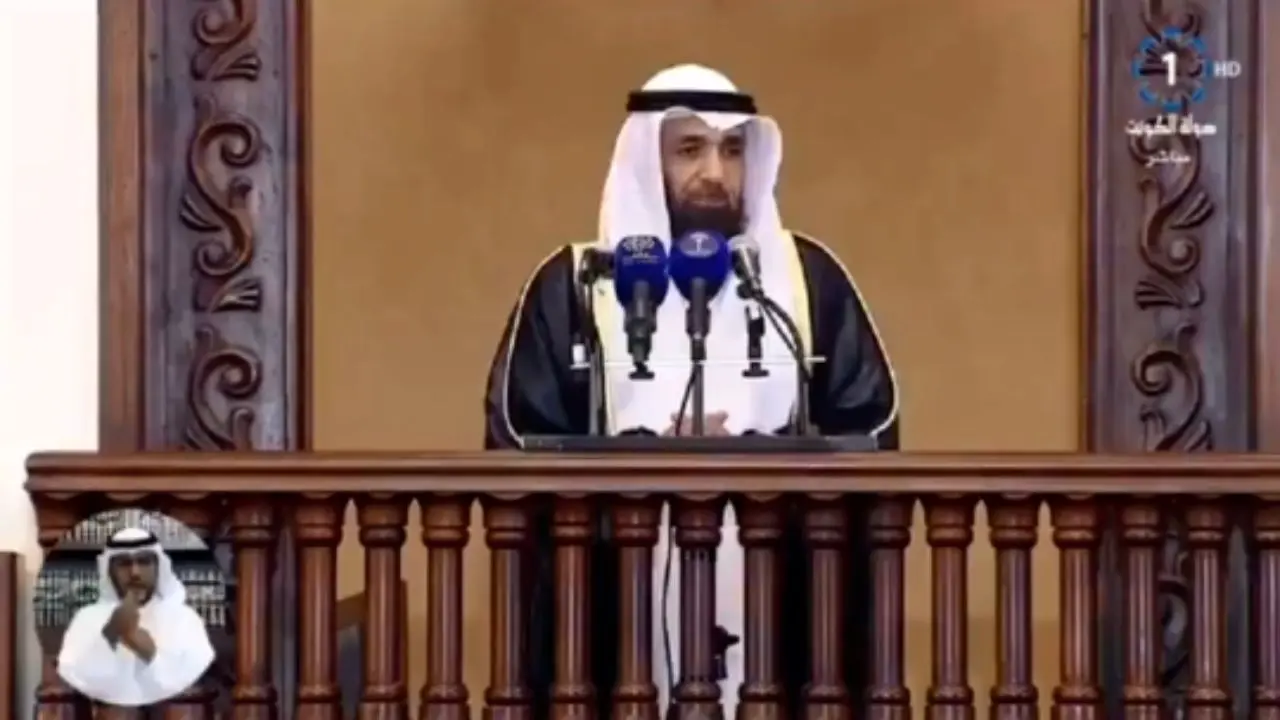 درگیری در پخش مستقیم نماز جمعه کویت