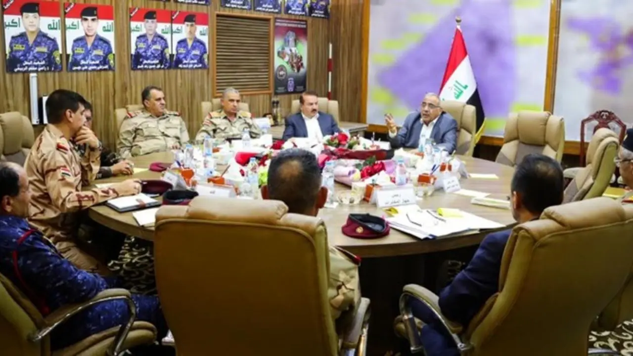 «عبدالمهدی» با سران نظامی و امنیتی برای بررسی تحولات عراق جلسه گذاشت