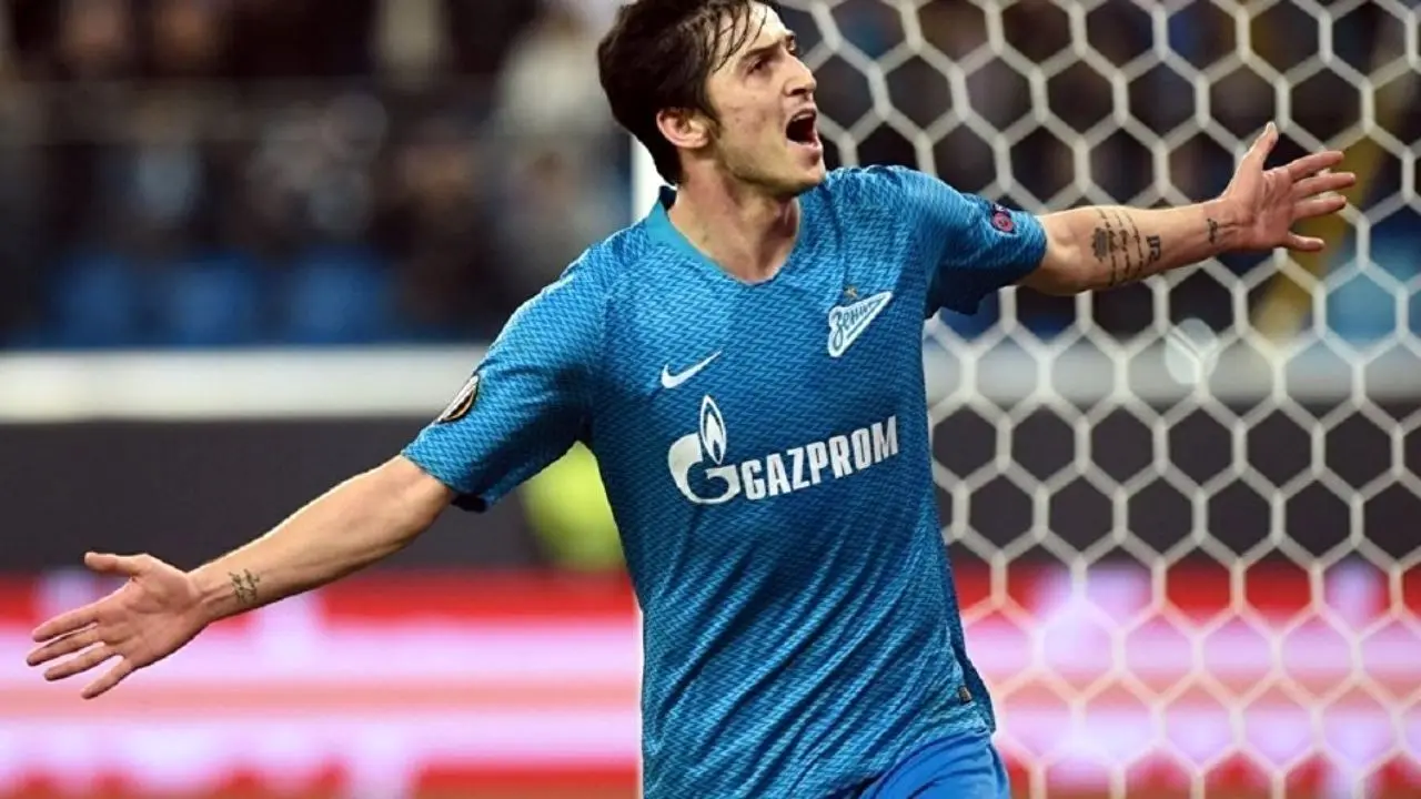 حضور سردار آزمون در تیم منتخب هفته لیگ روسیه