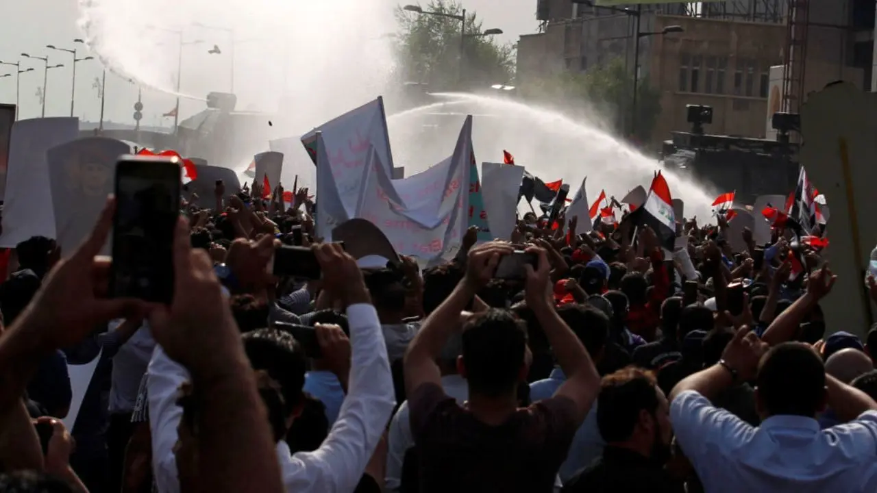 هشدار نسبت به بمب‌گذاری در نزدیکی میدان محل تظاهرات‌ها در بغداد