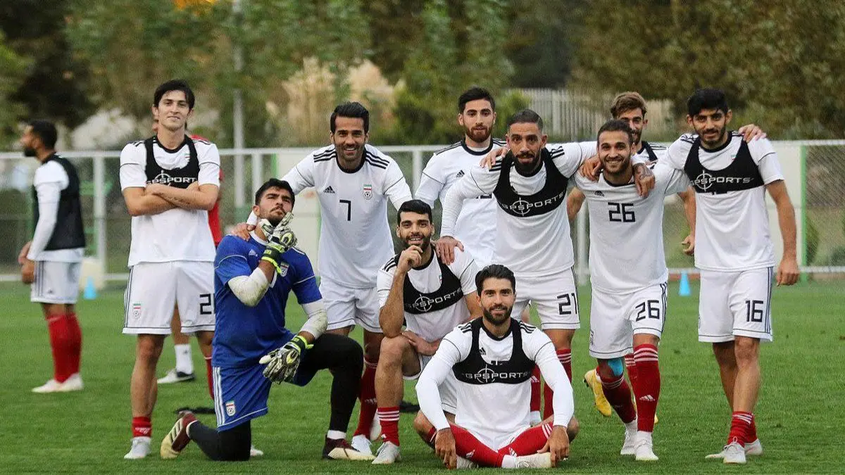 آخرین تمرین تیم ملی فوتبال ایران در تهران برگزار شد