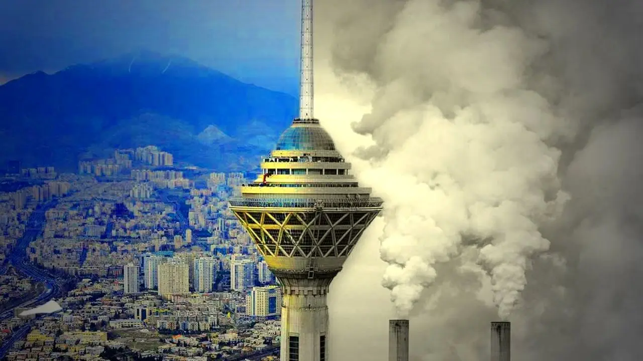 آلودگی هوای تهران تا صبح پنج‌شنبه ادامه دارد + ویدئو