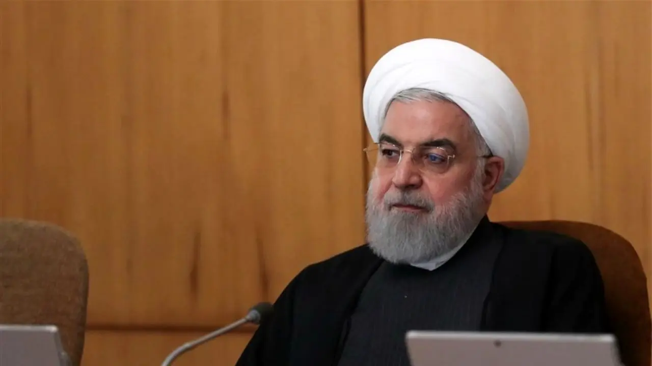 روحانی: با اخلال‌گران و اغتشاشگران برخورد قانونی خواهیم کرد + ویدئو