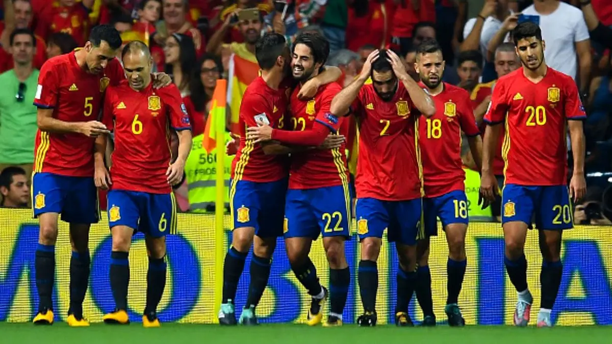 رکورد فوق‌العاده تیم ملی اسپانیا در گلزنی