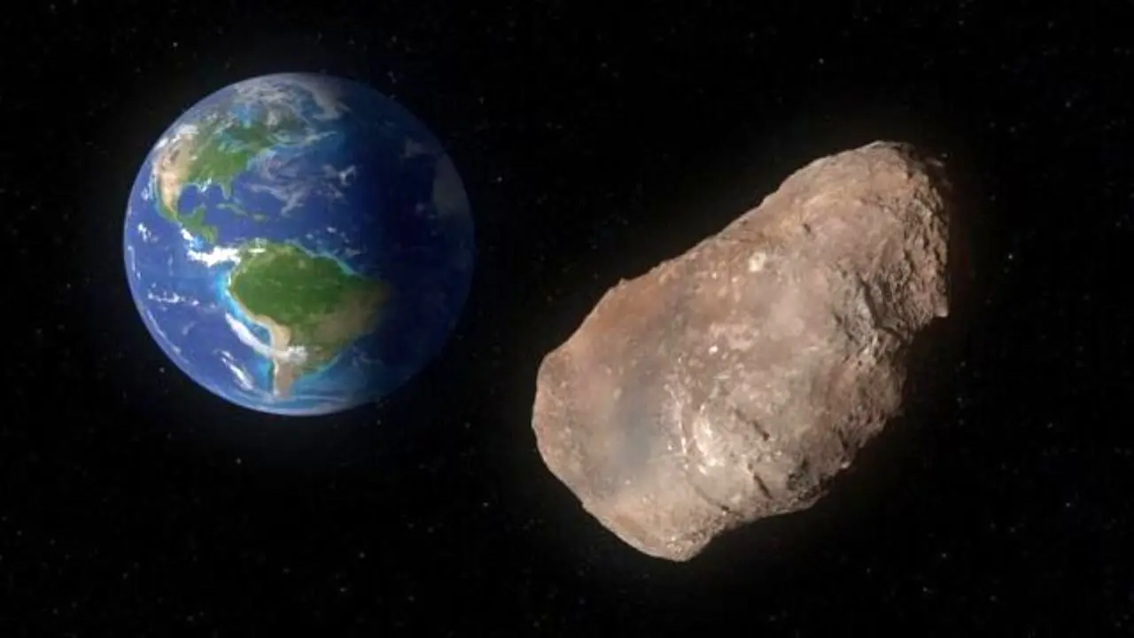 یک سیارک از کنار زمین عبور می‌کند
