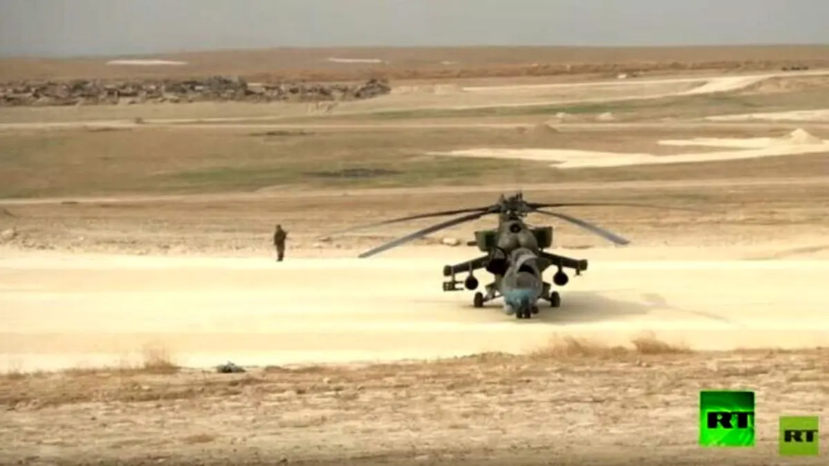 استقرار نظامیان روس در فرودگاه سیرین شمال شرق سوریه