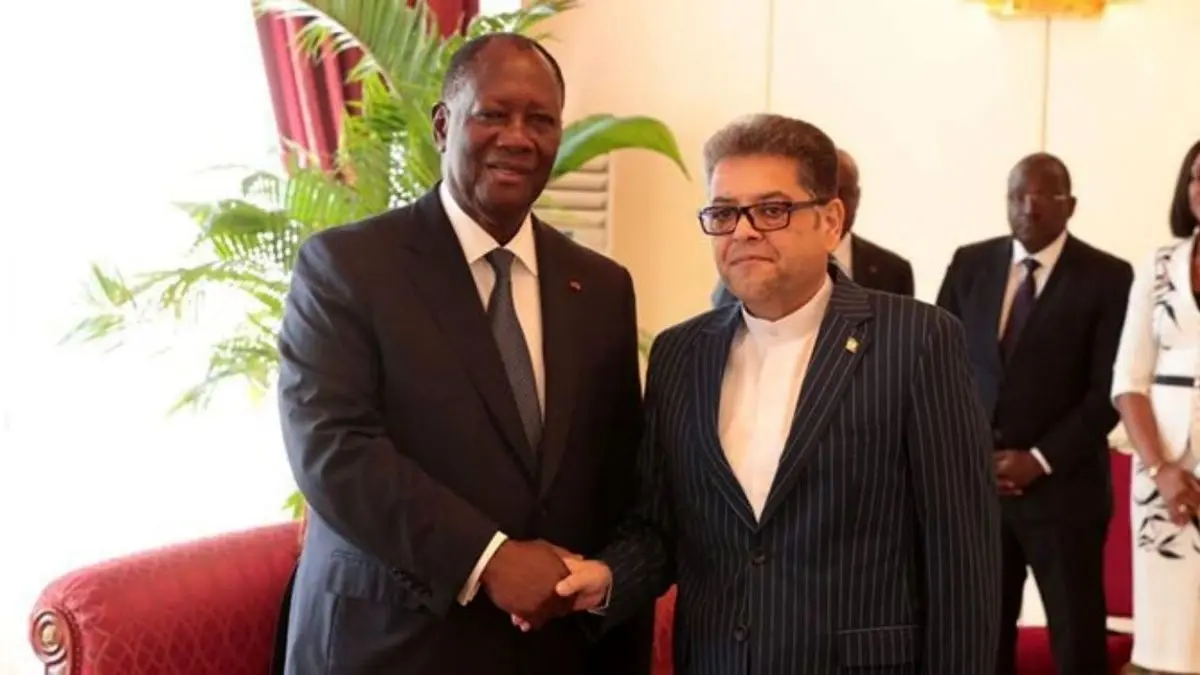 سفیر جدید ایران با رئیس‌جمهور ساحل عاج دیدار کرد