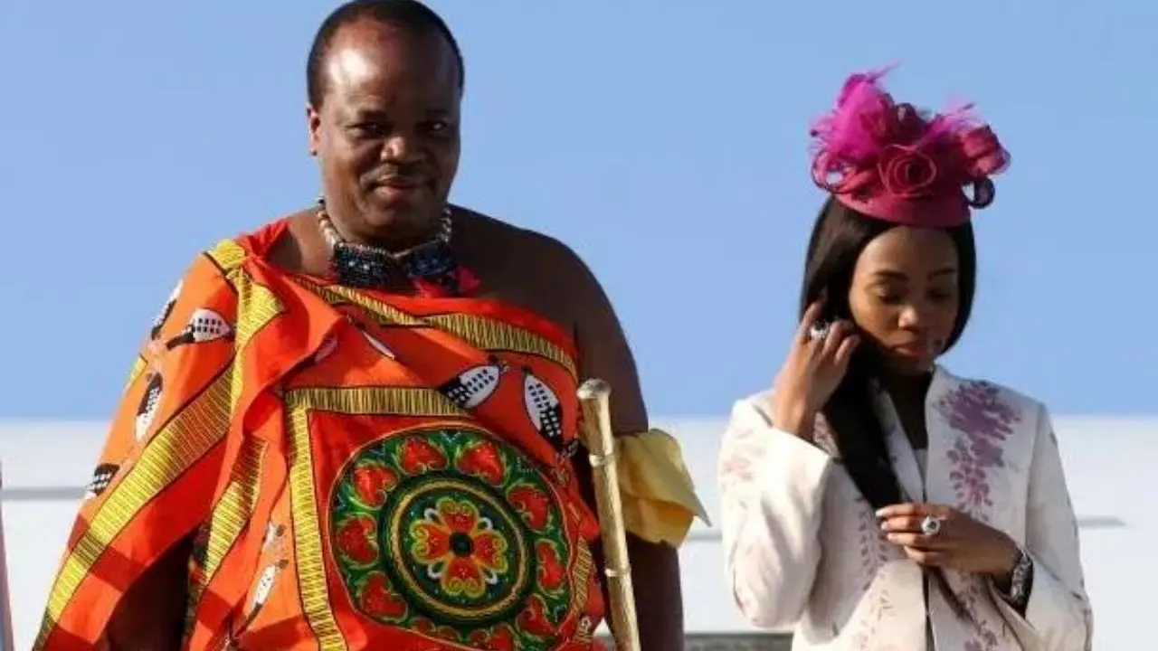 دست‌ودلبازی پادشاه آفریقایی برای همسرانش