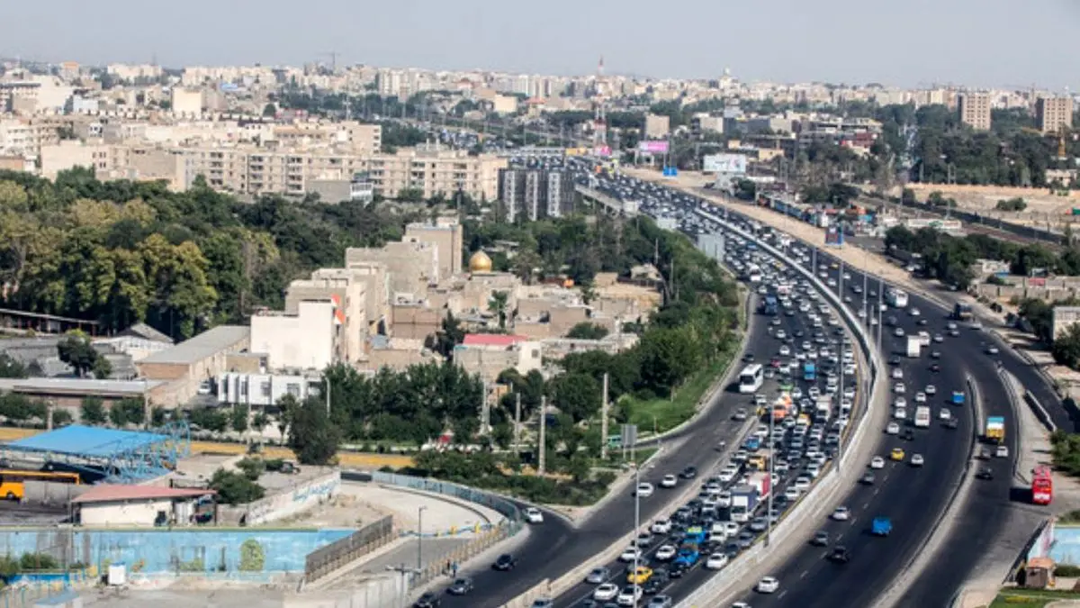 ترافیک عادی و روان در معابر پایتخت