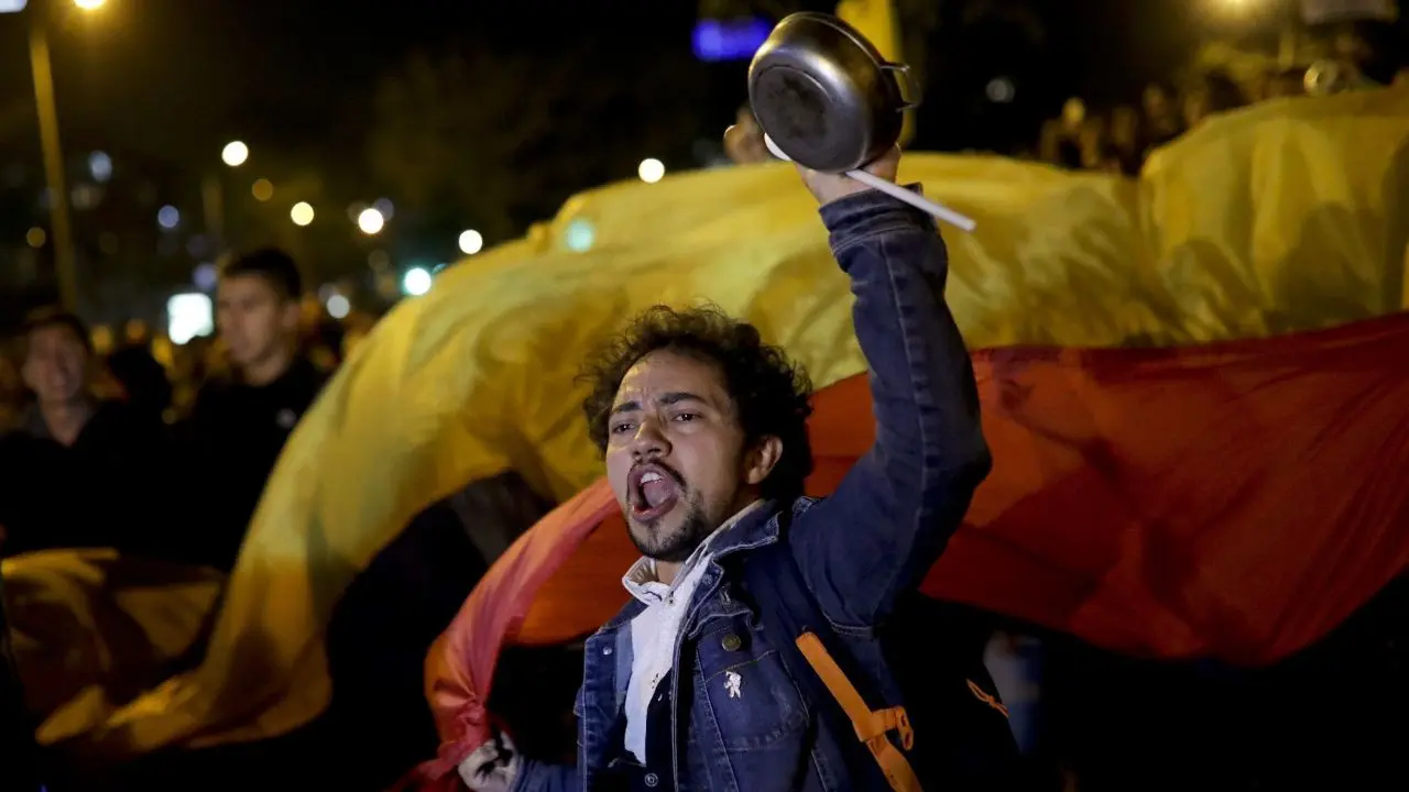 اعتراضات ضددولتی در «کلمبیا» ادامه دارد