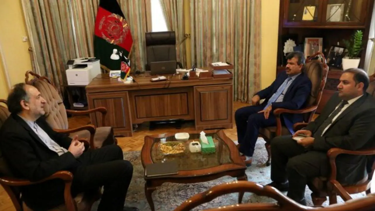 سفیر افغانستان در تهران با «بهادر امینیان» دیدار کرد
