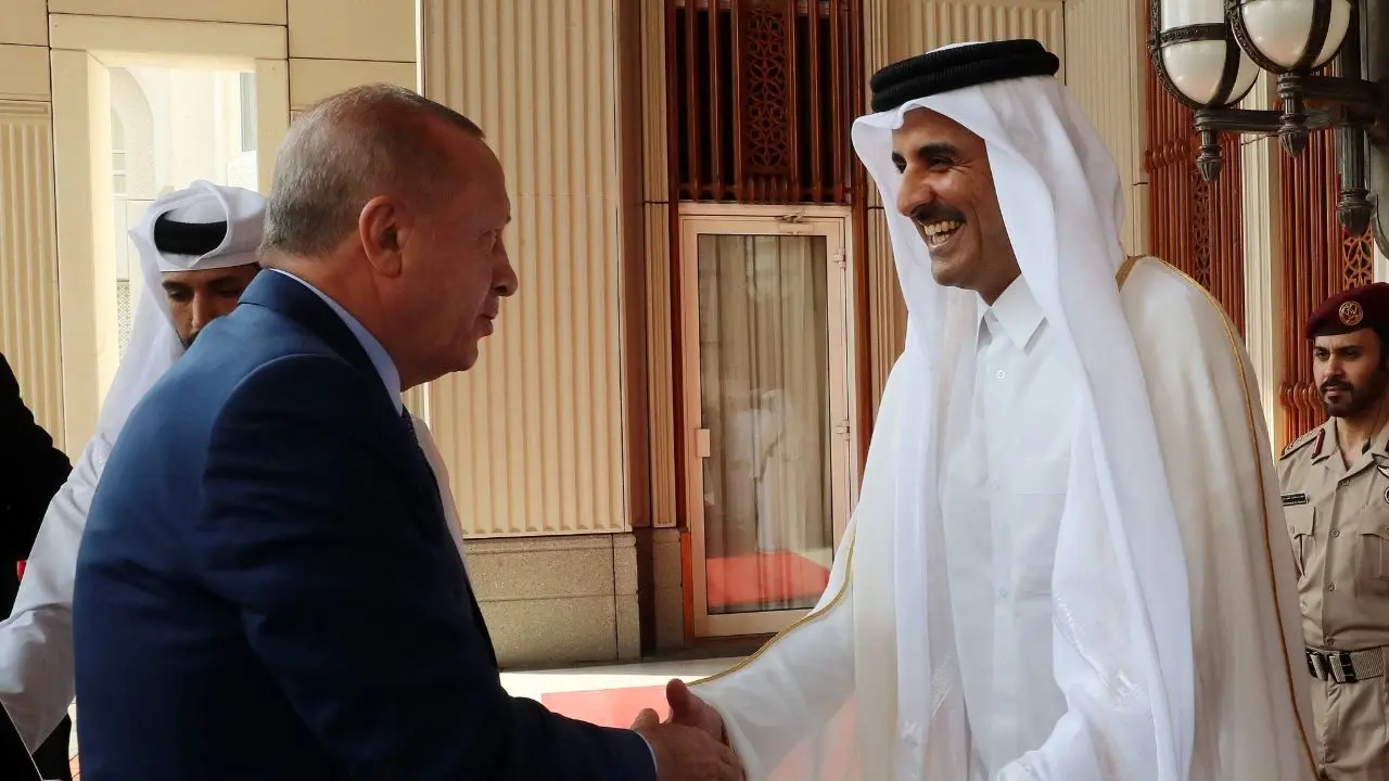 «اردوغان» با امیر قطر دیدار کرد