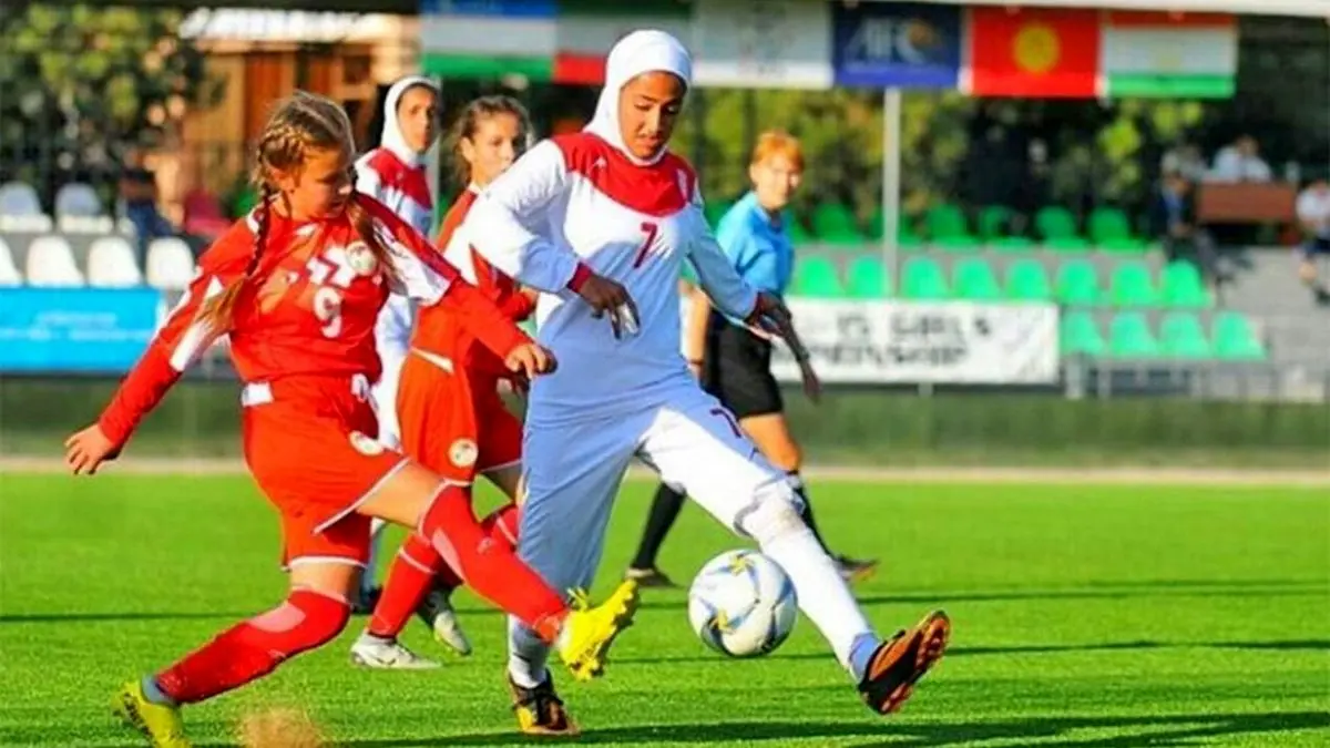 شکست تیم فوتبال دختران ایران برابر ازبکستان
