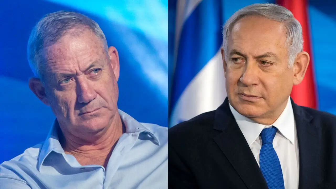 نتانیاهو و گانتز امروز دیدار می‌کنند