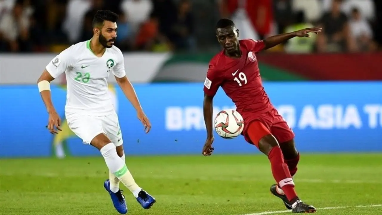 هواداران قطری عربستان را تشویق کردند