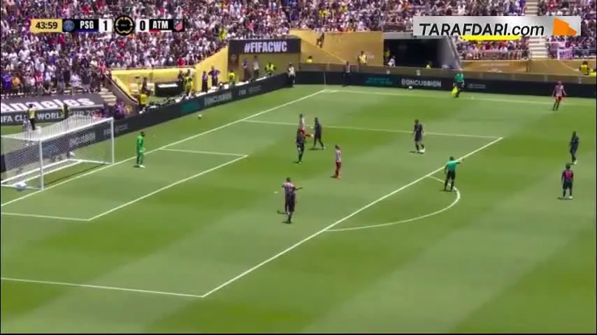 ببینید| خلاصه بازی پاری سن ژرمن مقابل اتلتیکو مادرید