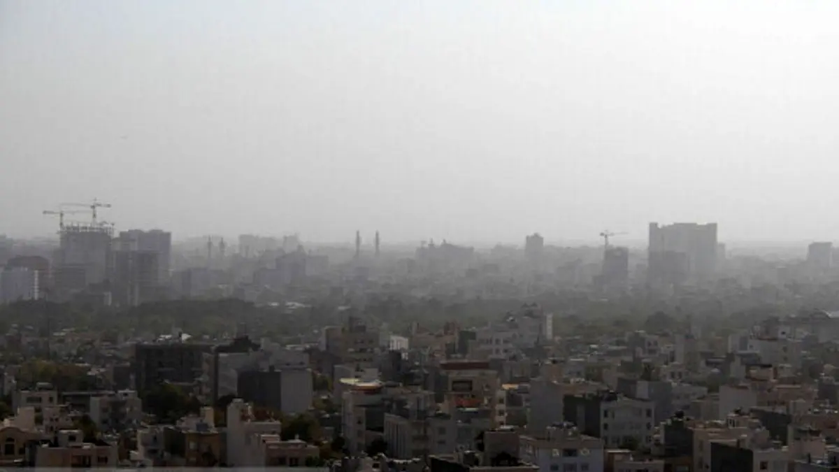 تهران آلوده‌تر شد/ شاخص کیفیت هوای روی 157!