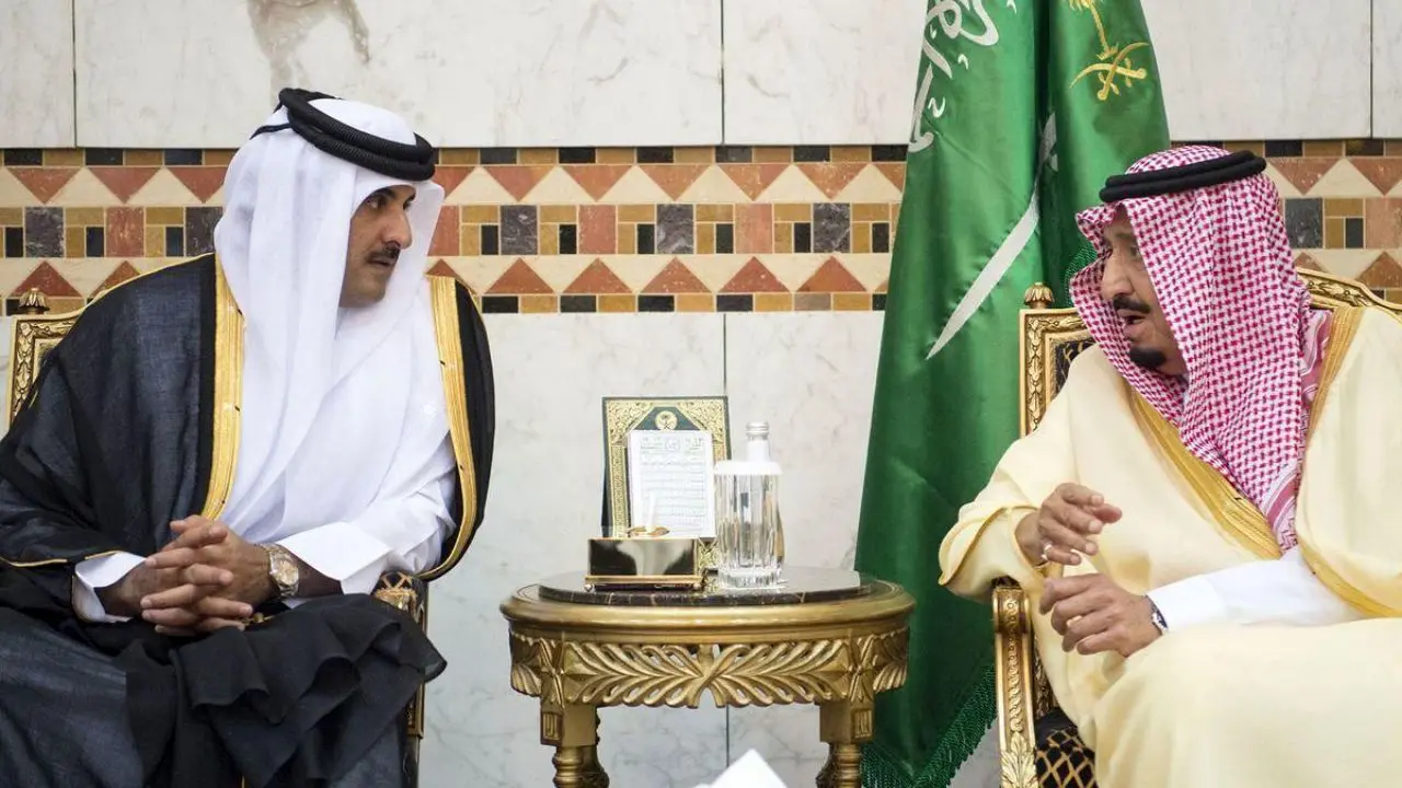 سفر وزیر خارجه قطر به عربستان بعد از دو سال قطع رابطه