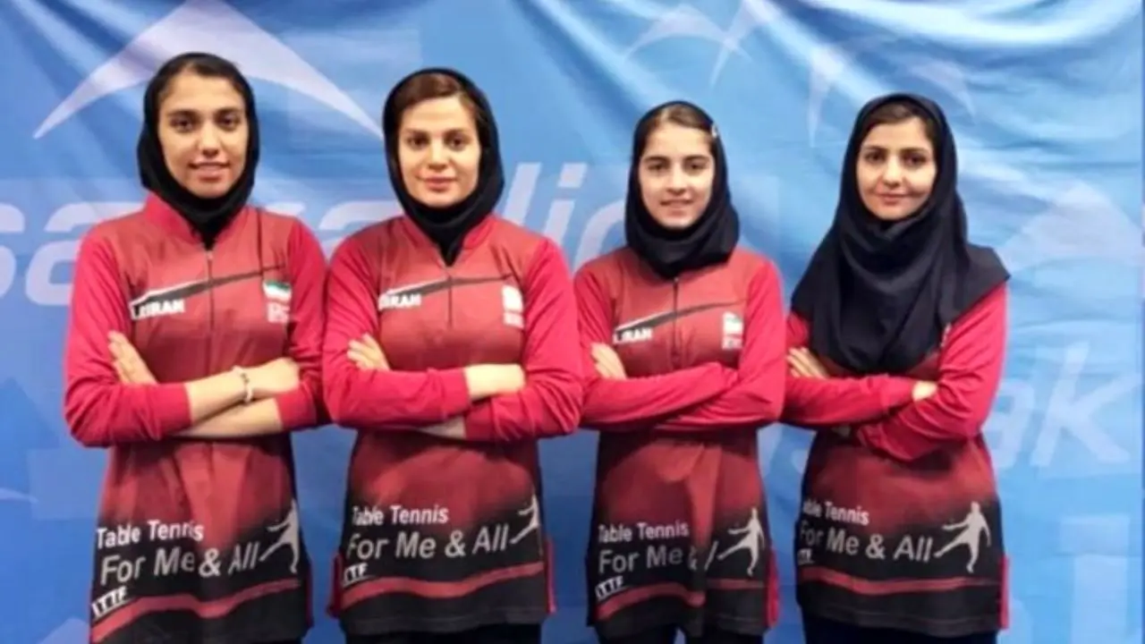 تیم تنیس روی میز بانوان ایران در مسابقات فنلاند شکست خورد