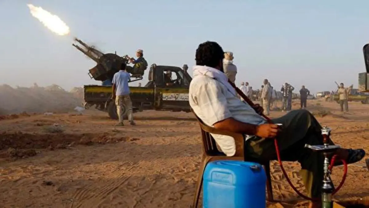 دولت وفاق ملی لیبی جنگنده «خلیفه حفتر» را سرنگون کرد