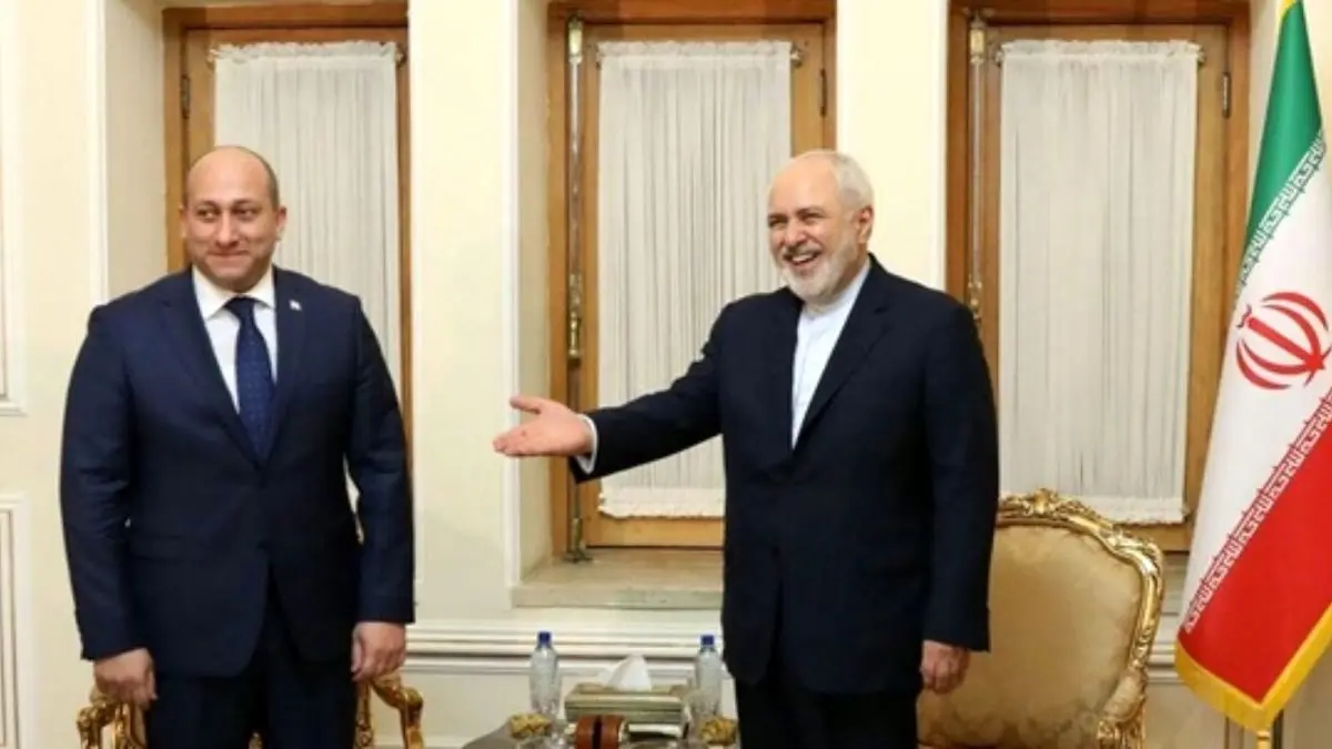 ظریف با معاون وزیر خارجه گرجستان دیدار کرد