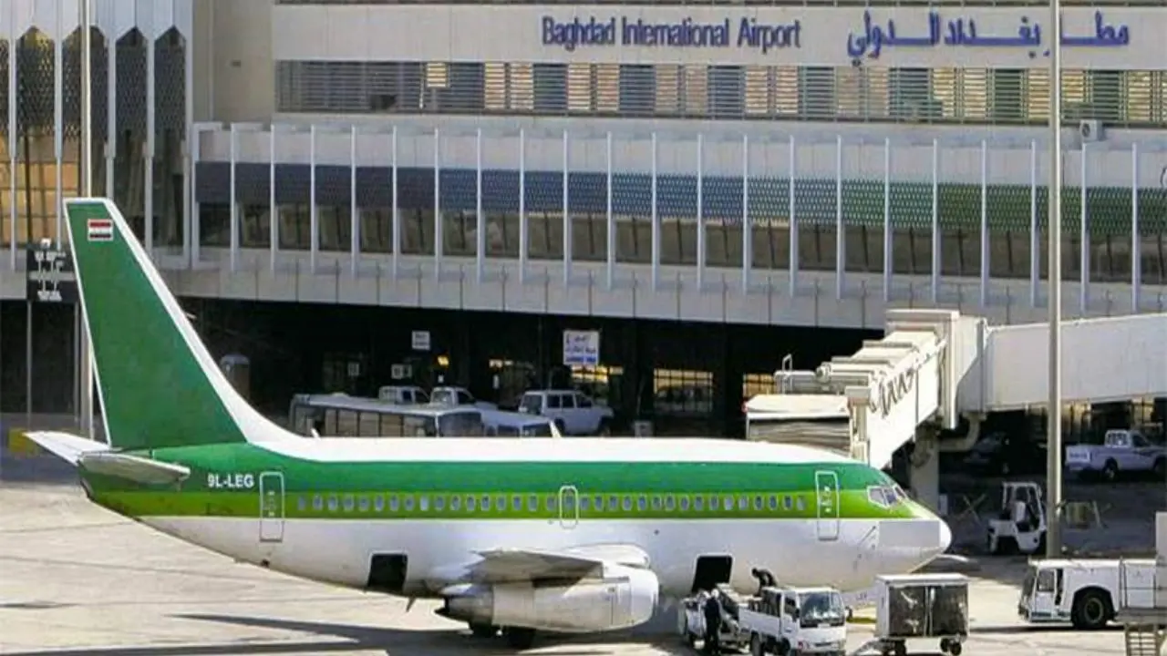 اصابت 2 موشک به اطراف فرودگاه بین‌المللی بغداد