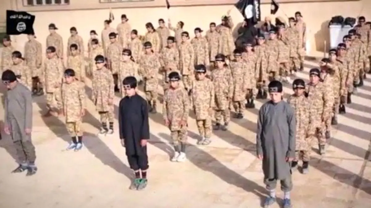 جذب 100 کودک داعشی توسط کُردها و نظامیان آمریکایی در سوریه