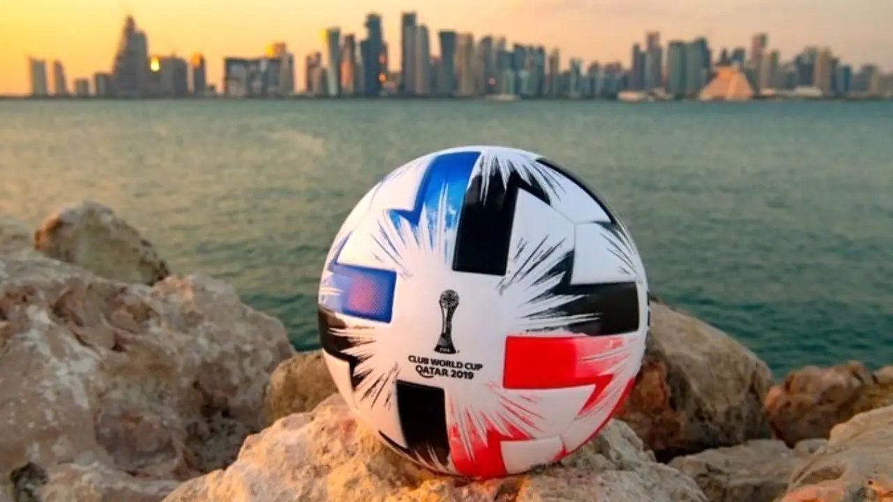 رونمایی رسمی از توپ جام جهانی باشگاه‌ها+ عکس