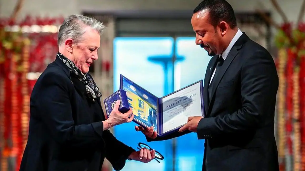 نخست وزیر اتیوپی جایزه نوبل صلح 2019 را دریافت کرد