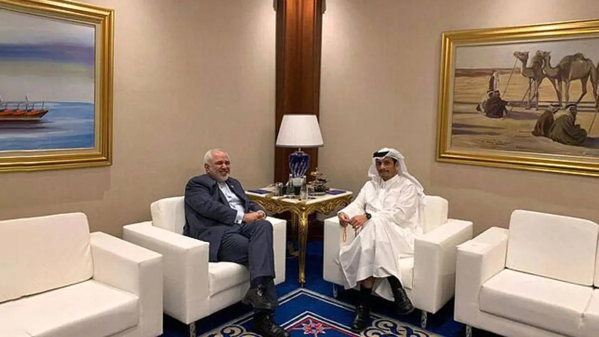 وزیران امور خارجه ایران و قطر دیدار کردند