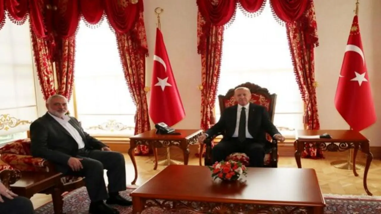 اسماعیل هنیه و اردوغان در «استانبول» دیدار کردند