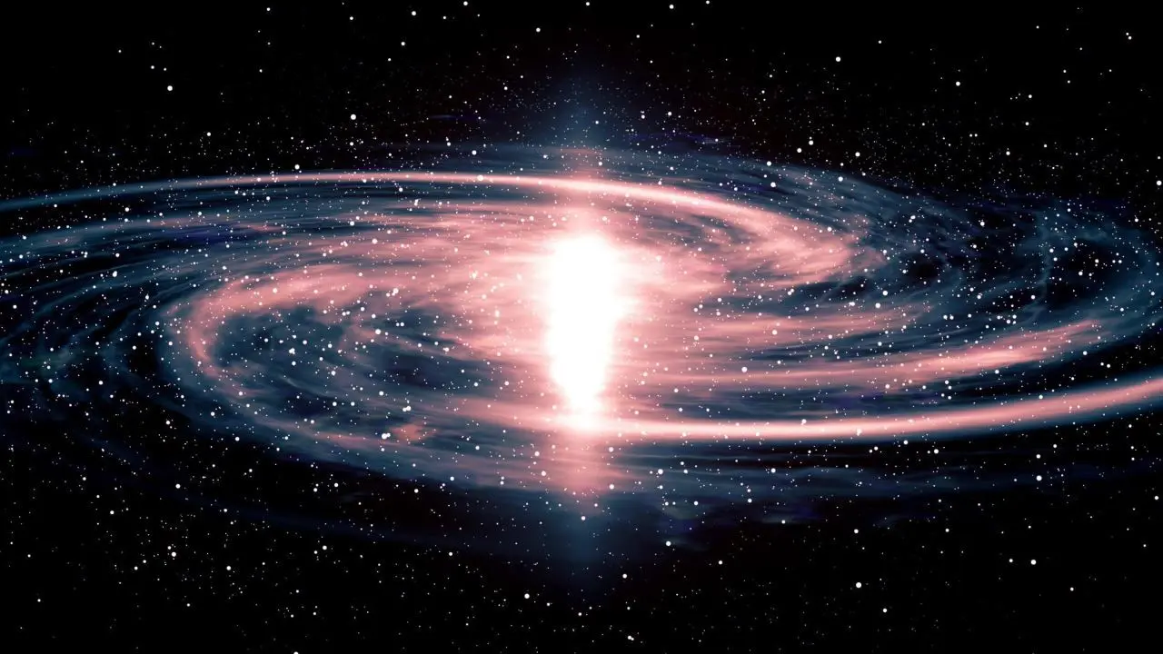 چگونه کهکشان راه شیری مارپیچی‌شکل شده است؟
