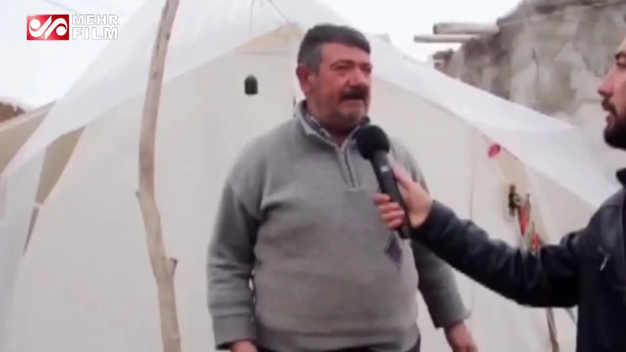 وضعیت زندگی در مناطق زلزله‌زده آذربایجان شرقی پس از زلزله + ویدئو