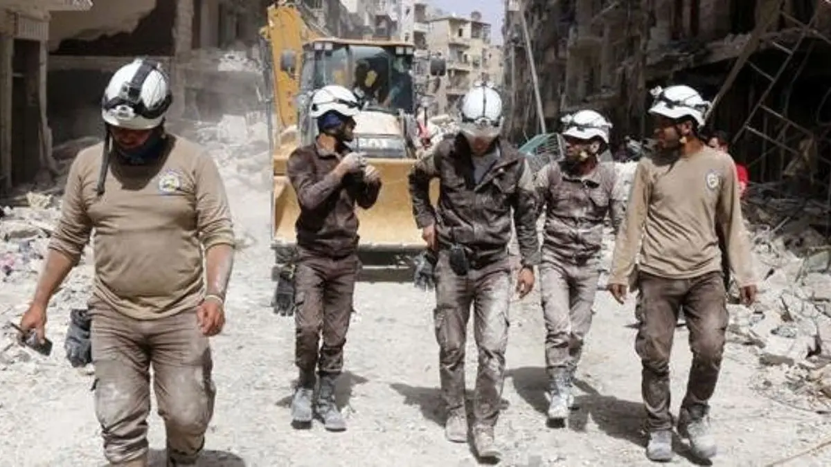 کلاه‌سفیدها در حال صحنه‌سازی برای حمله شیمیایی در سوریه هستند