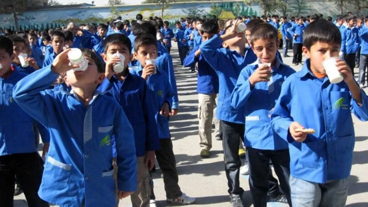 طرح شیر مدارس فقط در 8 استان اجرا می‌شود
