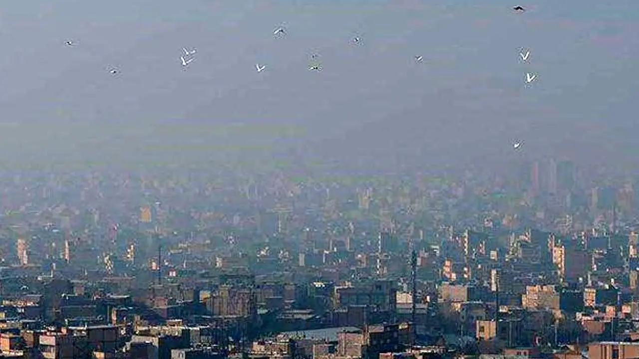تداوم حاکمیت هوای نامطلوب در تهران