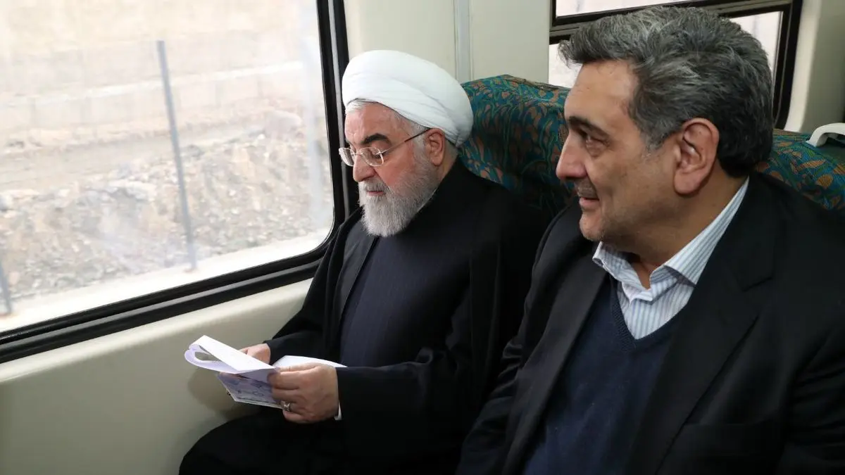 «روحانی» در آیین افتتاح متروی هشتگرد: بهترین بنزین را به مردم دادیم + ویدئو